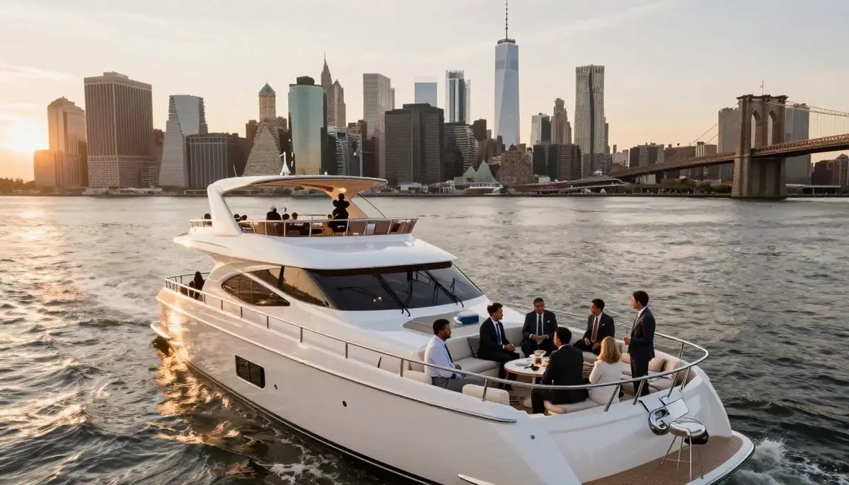 Yacht in NYC